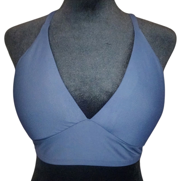 DSG Other - DSG Long Line Scoop Neck Bikini Top, Womens Medium